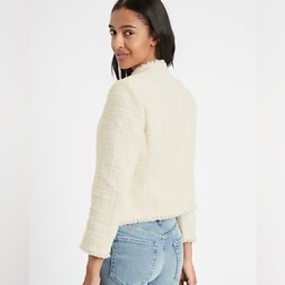 Banana Republic Tweed Blazer in Size 4P - Picture 12 of 13